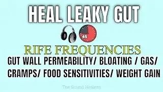 ★ LEAKY GUT ★  Your Gut ★Reduce Gut Inflammation, Bloating, Gas & Cramps ★RIFE + Binaural Beats