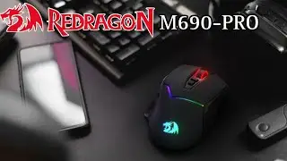 El mouse gamer definitivo para este 2024 REDRAGON M690-PRO