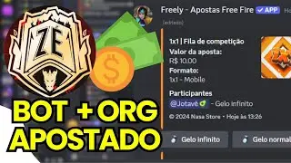 Como criar uma ORG de APOSTADO free fire - Discord