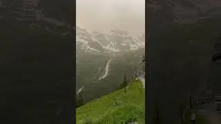 #switzerland #nature #swissalps #village #viral #paradise #waterfall #youtubeshorts 🇨🇭