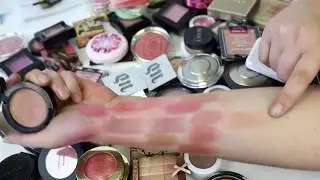 MAKEUP DECLUTTER #2 bronzer/blush/highlighter