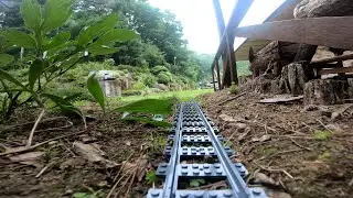 Traveling by Lego train