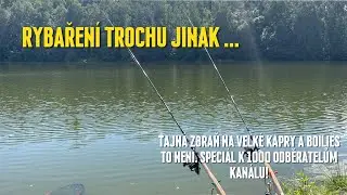 Tajná zbraň na velké kapry a boilies to není | Speciál u příležitosti 1000 odběratelů kanálu