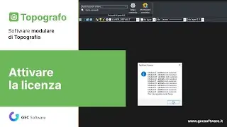 Topografo - Attivazione della licenza