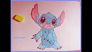 Aprende a dibujar a STITCH paso a paso