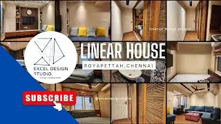 Linear House | Interior Design Renovation #royapettah #chennai #architect - Excel Design Studio