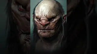 orc bust concept zbrush #zbrush #thehobbit #lordoftherings #art