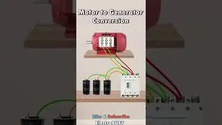 Motor to Generator Conversion #electrical #diy #howto #viral