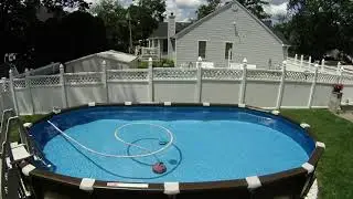 Pool Vacuum Time Lapse