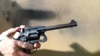 Shooting Victorian Enfield Mark II .476 calibre  revolver ( 1882 )