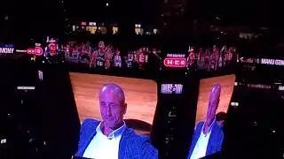 Manu Ginobili Jersey Retirement part 2