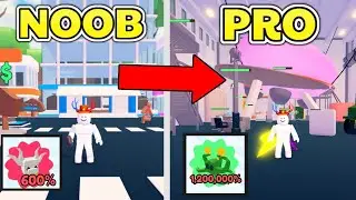 I went NOOB to PRO in SMASHING SIMULATOR X | Roblox