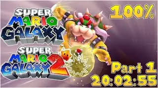 [WR] Super Mario Galaxy Series 100% Speedrun in 