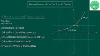 Exponential Function Analyzed with Python !