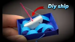 Diy runing ship || At home || 🚤🤩💥 || #diyprojects