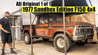 Showing our 1977 Sandbox F150 4x4 some love & Shop update!