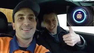 Установка кнопки START STOP на HYUNDAY COUPE подробно