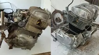 Honda CD200 RoadMaster Engine full Restoration