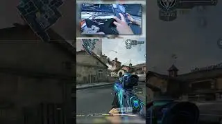 1v3 ACE with a Full BLUE Loadout #shorts