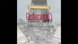 Cedarapids CRJ3255 & CRC380XHLS Video Short Clip