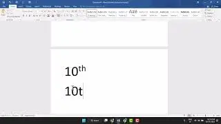 How To Type 10th In Word Hindi