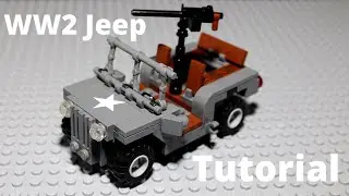 Lego ww2 Jeep tutorial
