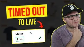 Merch By Amazon Uploading Process- Design Product Timed Out! | Merch by Amazon Tutorial-Amazon Merch