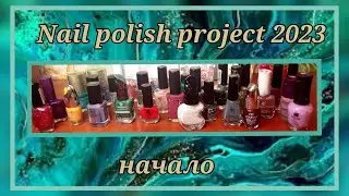 Nail polish project 2023 // начало