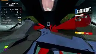 V2 Fight speedrun (0:0:24:916)