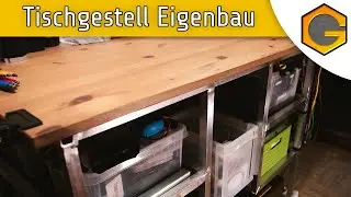 Tischgestell Eigenbau