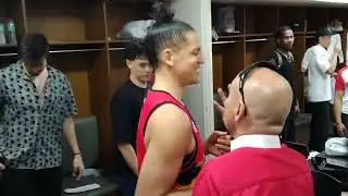 Inside SMB dugout after Marcio Lassiter's record-breaking night