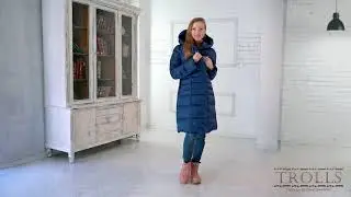 Joutsen пуховик Wilja цвет деним