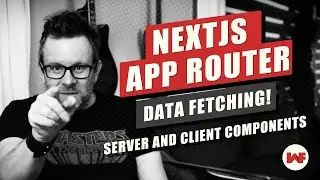NextJS App router API Data Fetching in Server & Client Components!
