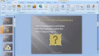 PowerPoint 2007 Demo: Assign an action to a button or picture in your presentation