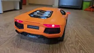 lamborghini aventador 1:10 масштаб до и после переделка
