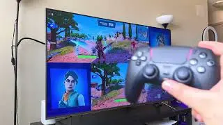 How to SPLIT SCREEN FORTNITE - Chapter 5 Season 4 (PS5)