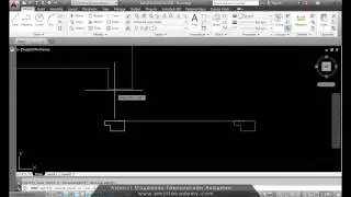 AutoCAD хичээл #5 хаалга цонх тэмдэглэгээ