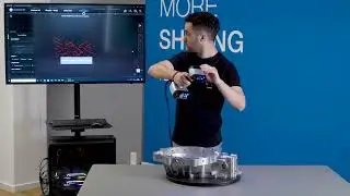 Mitalon EinScan HX ile Lazer Tarama Modunda 3D Tarama İşlemi