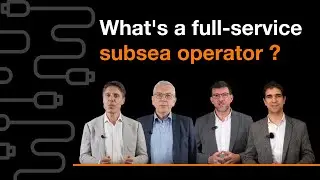 What's a full-service subsea operator?