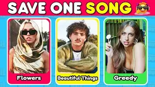 SAVE ONE SONG 🎵 Best Pop Songs Of All Time 🔥  Music Quiz