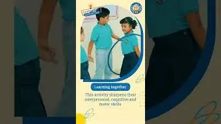 🌀 Passing Hula Hoops at Podar Prep! 🌟