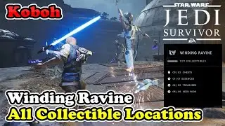 Winding Ravine All Collectible Locations Star Wars Jedi Survivor (Koboh Collectible Guide)