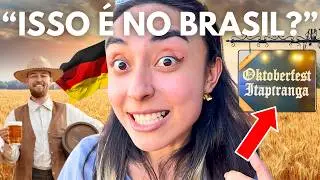 Primeira Oktoberfest do Brasil: Gringa conhecendo a história!