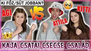 $ KAJA CSATA A CSECSE CSALÁDDAL 😱 Ági VS. Kitti és Attila $