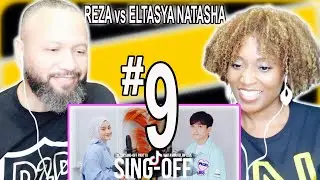 REZA - SING-OFF TIKTOK SONGS PART 9 vs ELTASYA NATASHA-REACTION!! | Drew Nation