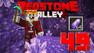 COMO Fazer a Super FARM de AMETISTA no Minecraft Survival - Redstone Valley #49