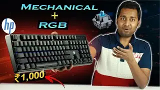 HP GK320 Mechanical Keyboard Unboxing & Review | Best Mechanical Keyboard Under 1000 for Gaming