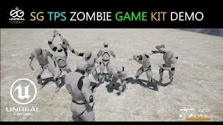 🎮 Unreal Engine SG Zombie Game Kit Demo
