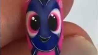 Рисуем рыбку Дори