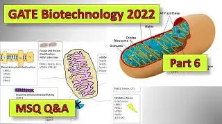 GATE BT 2022 MSQ Q&A PART 6 #gate2022   #gate2023   #gate2023classes   #gate2023preparation